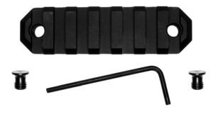 GrovTec US Inc GTSW228 3 Inch 7 Slot Keymod Black Anodized