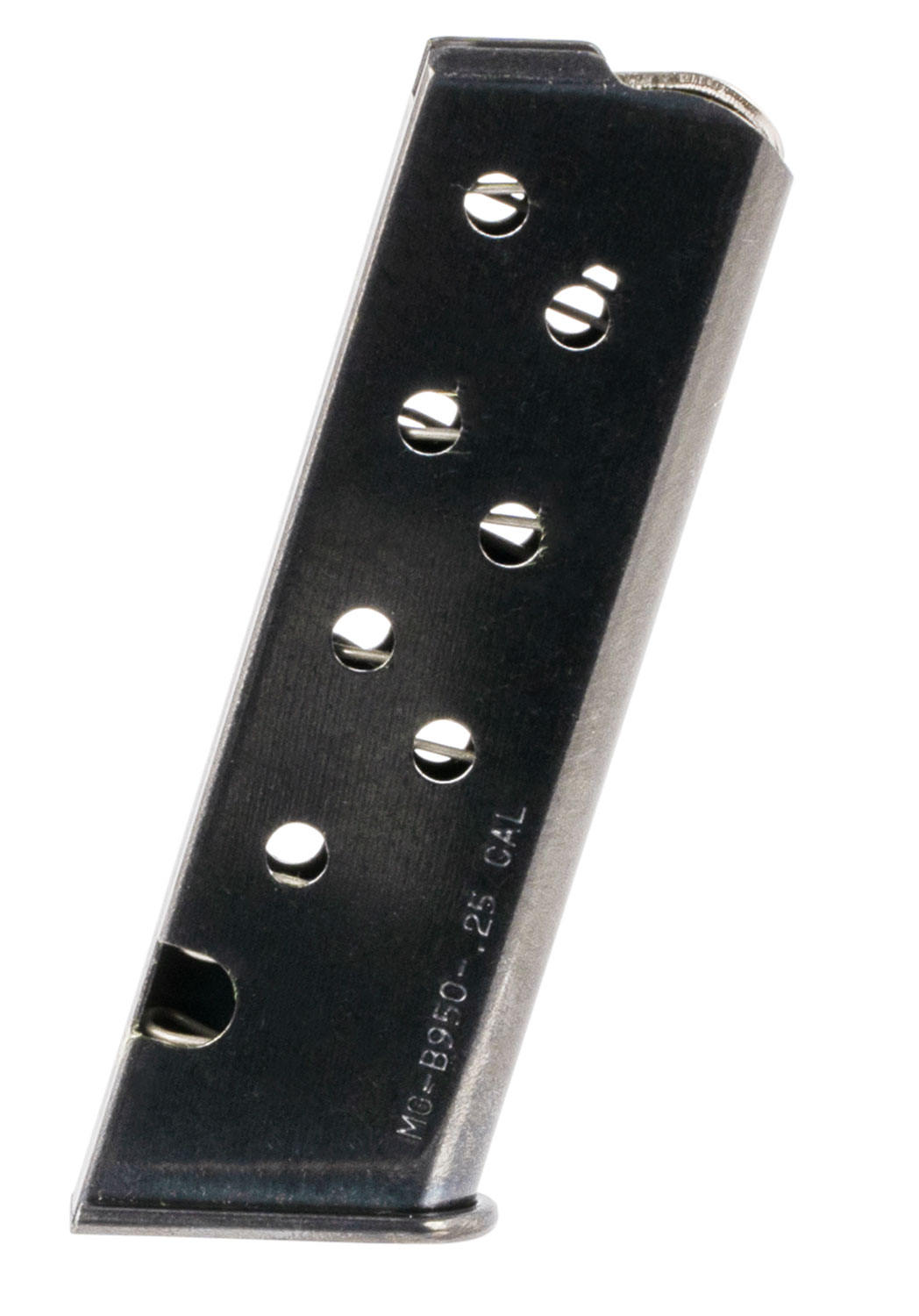 Mec-Gar MGPB95008 OEM Blued Detachable 8rd 25 ACP for Beretta 950 Jetfire