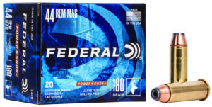 Federal C44B Power-Shok Handgun 44RemMag 180gr Jacketed Hollow Point 20 Per Box/25 Case