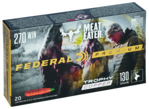 Federal P270TC1 Premium  270Win 130gr Trophy Copper 20 Per Box/10 Case