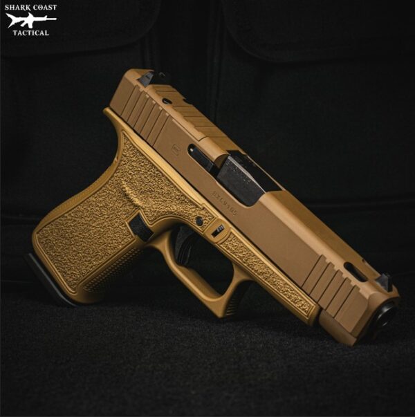 GLOCK 48 MOS 9MM FDE STATIC STIPPLE UA4850204NCUFDE
