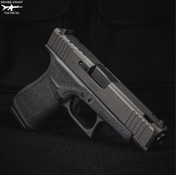 GLOCK 48 MOS 9MM GREY STATIC STIPPLE UA4850204NCUGY