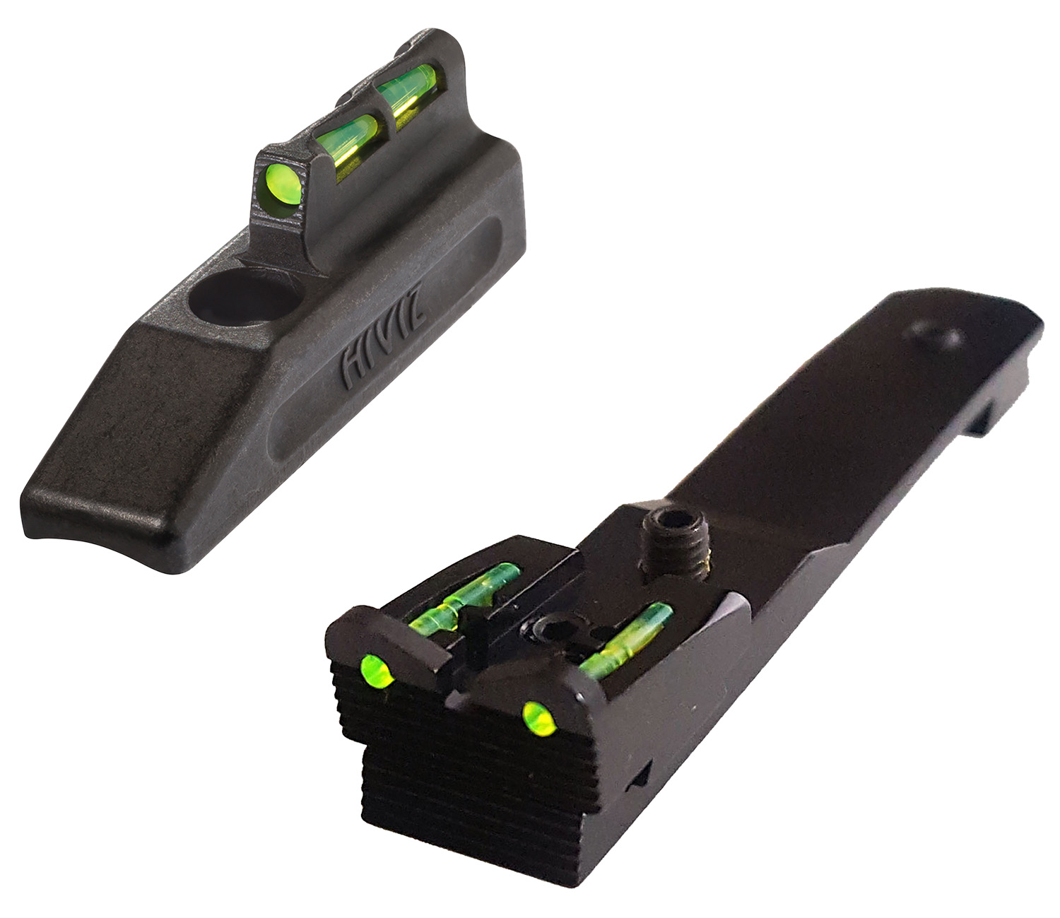 HiViz HHVS001 Henry .22 LR Interchangeable Front Sight Set Black Green, Red, White LitePipes for Henry Lever Action