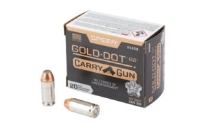 SPR GLD DOT CARRY GUN 40S&W 165GR HP