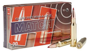 HORNADY SUPERFORMANCE MATCH 308WIN 168G ELD 20RD BX 200RD CASE