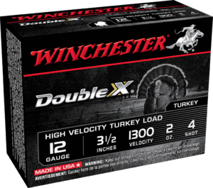 WINCHESTER DOUBLE X 12G 3.5" #4  2OZ  10RD BX 100RD CS