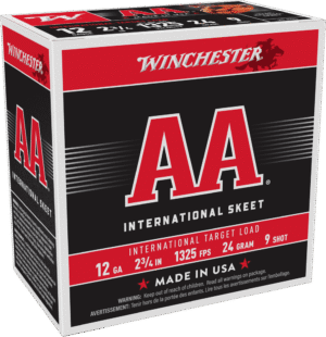 WINCHESTER 12G 2-3/4" #9 AA INTRNTL TRGT 24GRAM 25/250