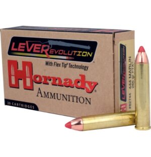 HORNADY LEVERREVOLUTION 444 MARLIN 265GR 20RD BX 200RD CASE