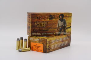HSM AMMUNITION 44 MAG 240GR HL SWC 50RD BOX 10 BOXES PER CASE