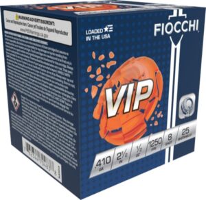 FIOCCHI TLL 410GA 21/2 1/2OZ #8 25RD BX 250RD CASE