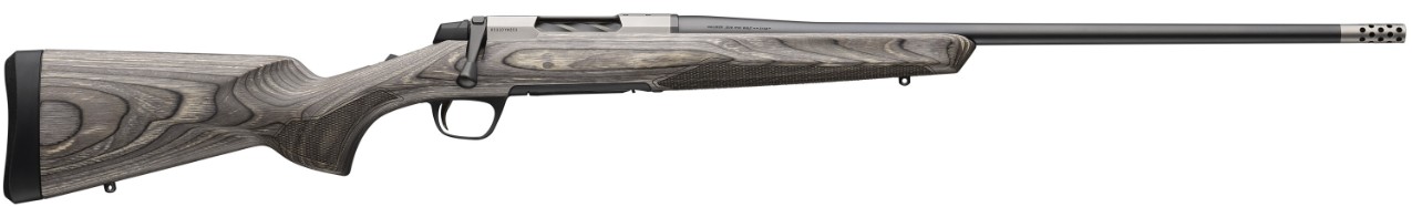 BROWNING X-BOLT2 HUNTER 7 PRC 24IN BARREL TWO TONE GRAY LAMINATE MUZZLE BREAK 036092298