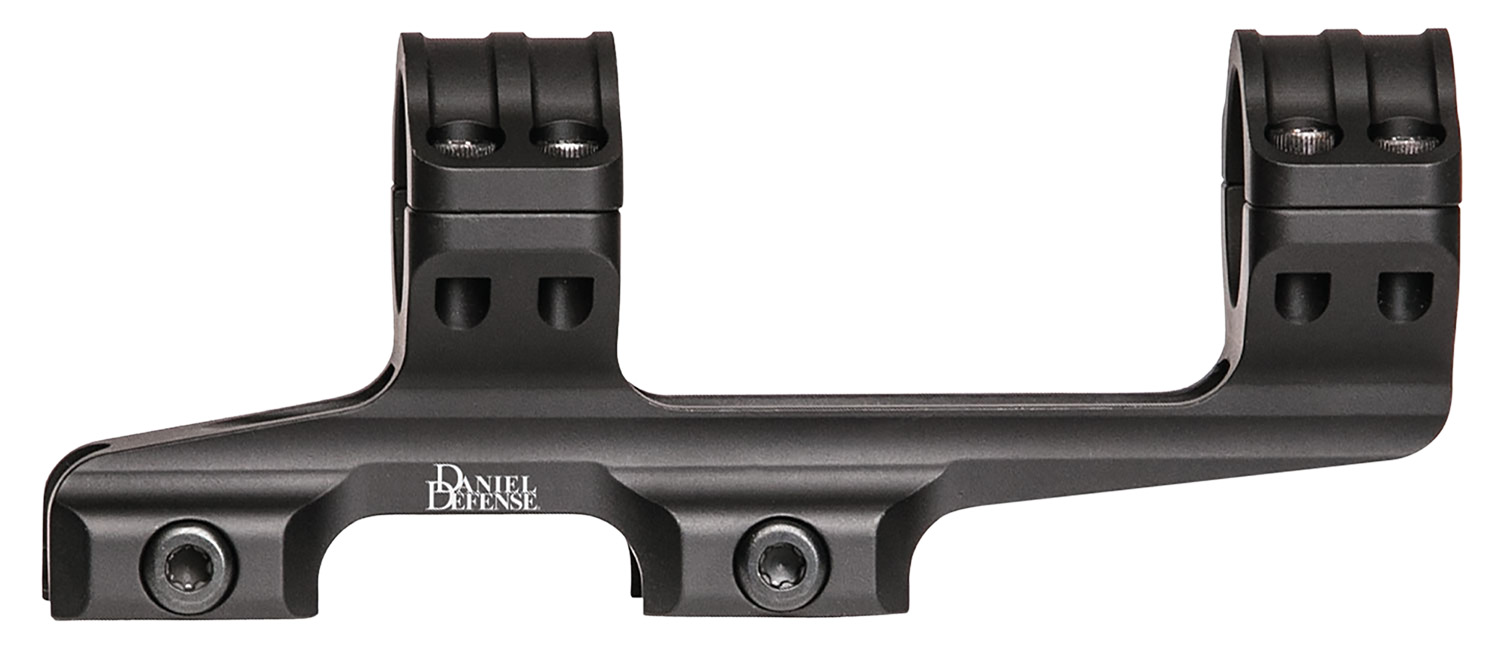 Daniel Defense 0304707276 Optic Mount Scope Mount/Ring Combo Black Aluminum 1" Tube