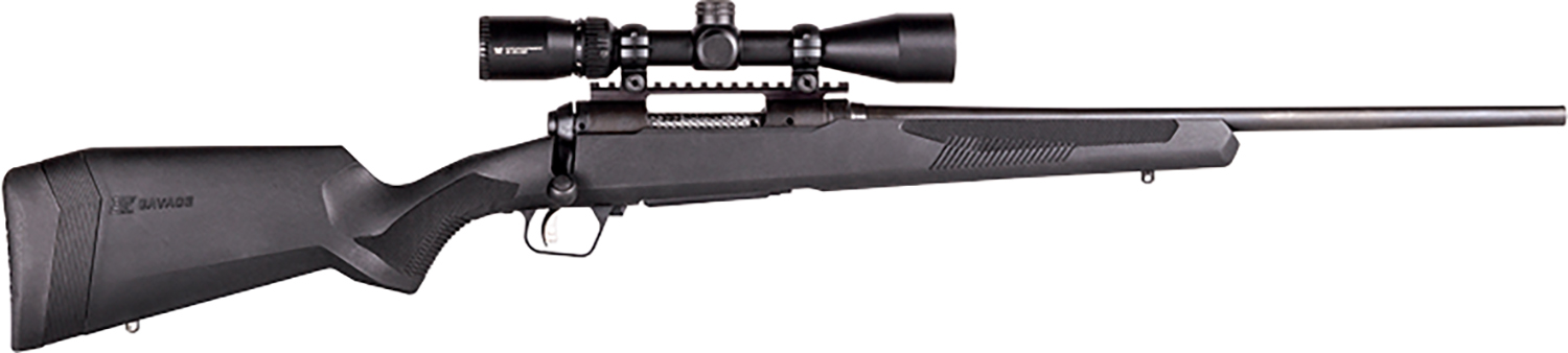 Savage Arms 57303 110 Apex Hunter XP 243 Win 4+1 22", Matte Black Metal, Synthetic Stock, Vortex Crossfire II 3-9x40mm Scope