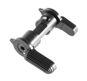 Patriot Ordnance Factory 01461 Safety Selector 50/90 Degree Black Hardcoat Anodized AR-Platform Ambidextrous