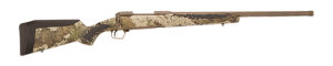 Savage Arms 57419 110 High Country 6.5 PRC 3+1 24", Midnight Bronze Cerakote, TrueTimber Strata Fixed AccuStock with AccuFit