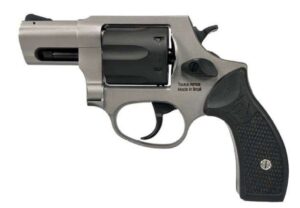 TAURUS 856 2 TONE 38SPL REVOLVER 2" BLK/STS G10 GRIPS 6RDS