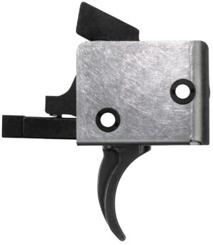 CMC Triggers 95503 Drop-In PCC Black/Silver Flat Trigger Single-Stage 3-3.50 lbs Draw Weight