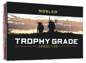 Nosler 60146 Trophy Grade Long-Range 6.5Grendel 129gr Nosler Spitzer AccuBond Long Range 20 Per Box/10 Case