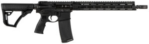 Daniel Defense 0212815049047 DDM4 V7 SLW 5.56x45mm NATO 30+1 14.50" Threaded Lightweight Profile Barrel, Black Hard Coat Anodized,  6 Position Stock w/SoftTouch Overmolding