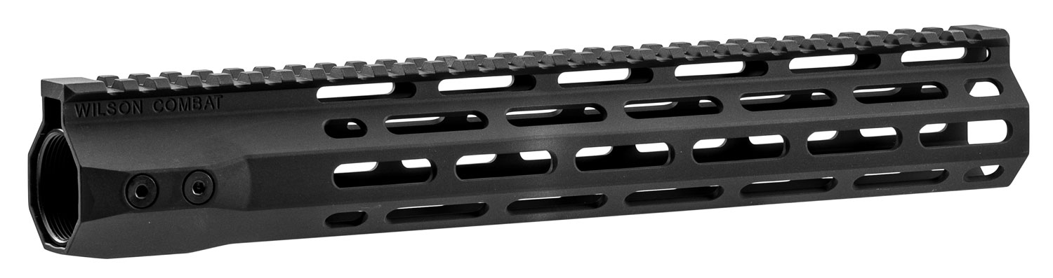 Wilson Combat TRMLOK12 M-LOK Rail AR-15 Black Hardcoat Anodized 6005A-T5 Aluminum 12.60" M-LOK
