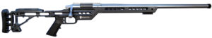 MasterPiece Arms 6CMPMRRHBLKPBA PMR  6mm Creedmoor 10+1 24" Stainless Steel Polished Black Aluminum Black V-Bedded BA Hybrid Chassis Stock Right Hand