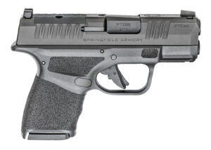 Springfield Armory HC9319BOSP Hellcat OSP Micro-Compact 9mm Luger 11+1/13+1 3" Black Melonite Hammer Forged Barrel, Black Melonite Optic Ready/Serrated Steel Slide, Adaptive Textured Grip