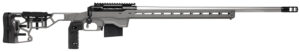 Savage Arms 57555 110 Elite Precision 223 Rem,5.56x45mm NATO 10+1 26" Matte Stainless, Matte Black Rec, Gray Cerakote Adjustable MDT ACC Aluminum Chassis Stock