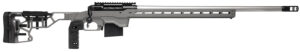 Savage Arms 57557 110 Elite Precision 6.5 Creedmoor 10+1 26" Matte Stainless, Matte Black Rec, Gray Cerakote Adjustable MDT ACC Aluminum Chassis Stock