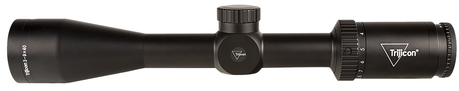 Trijicon 2700006 Huron Satin Black 3-9x 40mm 1" Tube BDC Hunter Holds Reticle