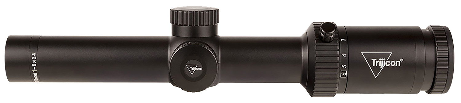 Trijicon 2900021 Credo HX Satin Black 1-6x24mm 30mm Tube LED Illuminated Red MOA Segmented Circle Reticle