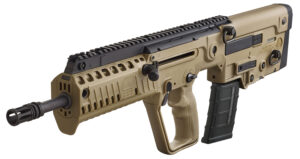 IWI US XFD18 Tavor X95 5.56x45mm NATO Caliber with 18.50" Barrel, 30+1 Capacity, Flat Dark Earth Metal Finish, Flat Dark Earth Fixed Bullpup Stock & Polymer Grip Right Hand