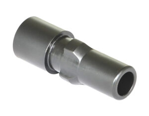 Griffin Armament 3L1351LH 3-Lug  9mm Luger M13.5x1 LH tpi 17-4 Stainless Steel Black Melonite QPQ