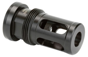 Griffin Armament GATMHC556 Taper Mount Hammer Comp Black Stainless Steel with 1/2"-28 tpi Threads, 1.94" OAL & 1.08" Diameter for 22 Cal