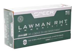 Speer 53395 Lawman Training RHT 45ACP 155gr SinterFire Frangible 50 Per Box/20 Case