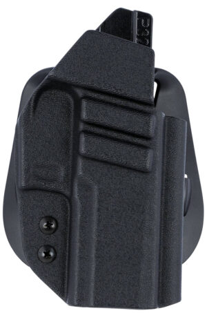 1791 Gunleather TACPDHOWBP320BLKR Tactical Kydex  OWB Black Kydex Paddle Fits Sig P320
