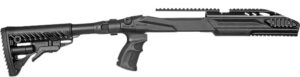 FAB Defense FXM4PR1022B M4 Conversion Kit Matte Black Synthetic, Collapsible Left Side Folding, Fits Ruger 10/22, 2.51"- 30.70" OAL