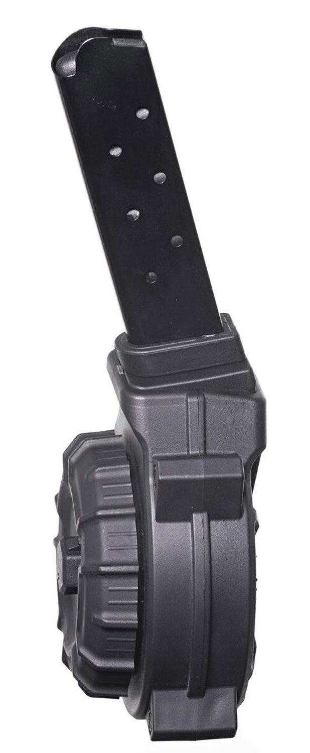ProMag DRMA31 Standard 30rd Drum 9mm Luger Fits S&W M&P Shield Black DuPont Zytel Polymer