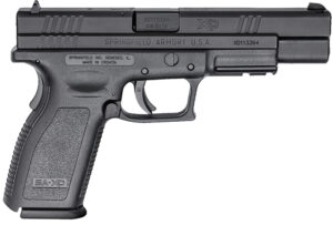 Springfield Armory XD9401 XD Tactical *CA Compliant 9mm Luger 10+1, 5" Black Melonite Steel Barrel, Black Melonite Long/Serrated Steel Slide, Black Polymer Frame w/Picatinny Rail