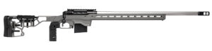 Savage Arms 57561 110 Elite Precision 300 PRC 30" 5+1 Matte Black/ Gray Cerakote/Black Polymer/Optic Ready *Self timing taper aligned muzzlebrake (Short Action Calibers Only)