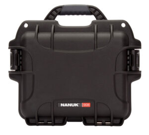 Nanuk 9081001 908  Waterproof Black Resin w/ Foam Padding&Airline Approved