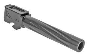 Rival Arms RA20G103D Precision Match Grade 9mm Luger Compatible w/Glock 17 Gen5, 4.49" Fluted PVD Stainless Steel
