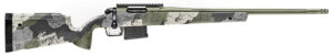 Springfield Armory BAW92265CMG Model 2020 WayPoint  6.5 Creedmoor 5+1 Cap 22" Mil-Spec Green Cerakote Rec/Barrel Evergreen Camo Carbon Fiber Hybrid Profile with M-LOK Stock Right Hand (Full Size)
