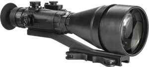 AGM Global Vision 15WP6622483011 Wolverine Pro-6 NL1 Night Vision Riflescope Matte Black 6x 100mm Gen 2+ Level 1 Illuminated Red Chevron w/Ballistic Drop Reticle (Adjustable Projected Reticle)