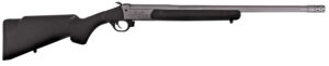 Traditions CR471130T Outfitter G3 Full Size 45-70 Gov 1rd 22" Stainless Cerakote Fluted Threaded Barrel, Drilled & Tapped Steel Receiver, Fixed Black Synthetic Stock, Right Hand