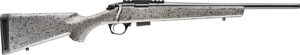 Bergara Rifles BMR001 BMR  Full Size 22 LR 5+1/10+1 18" Matte Blued Steel Threaded Barrel & Drilled & Tapped Steel Receiver, Fixed Gray/Black Speckled Synthetic Stock