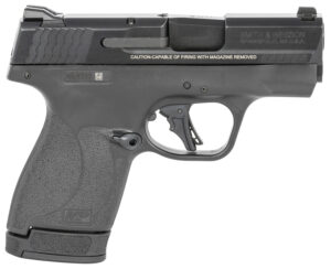 Smith & Wesson 13248 M&P Shield Plus Micro-Compact Frame 9mm Luger 10+1/13+1, 3.10" Black Armornite Stainless Steel Barrel & Serrated Slide, Matte Black Polymer Frame,  No Safety