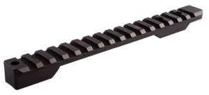 Talley PL0252153 CVA Cascade Picatinny Rail  Black Anodized Long Action 0 MOA