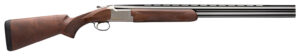 Browning 018259604 Citori Hunter 20 Gauge 28" Barrel 3" 2rd, Blued Barrels, Silver Nitride Finished Receiver With Gold Enhancement, Grade II Satin American Walnut Stock
