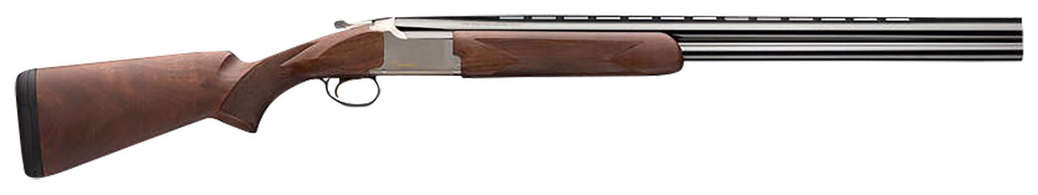 Browning 018259604 Citori Hunter 20 Gauge 28" Barrel 3" 2rd, Blued Barrels, Silver Nitride Finished Receiver With Gold Enhancement, Grade II Satin American Walnut Stock