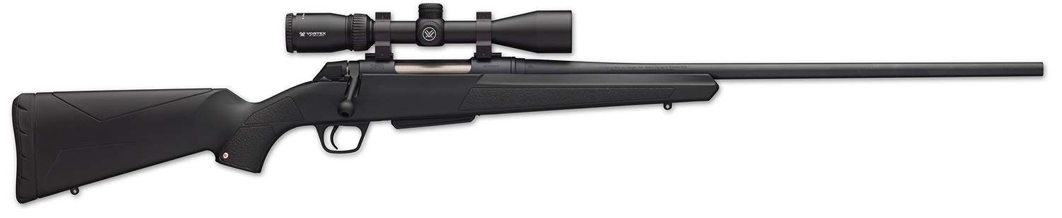 Winchester Repeating Arms 535705294 XPR Scope Combo 6.5 PRC Caliber with 3+1 Capacity, 24" Barrel, Blued Perma-Cote Metal Finish, Matte Black Synthetic Stock & No Sights Right Hand (Full Size)